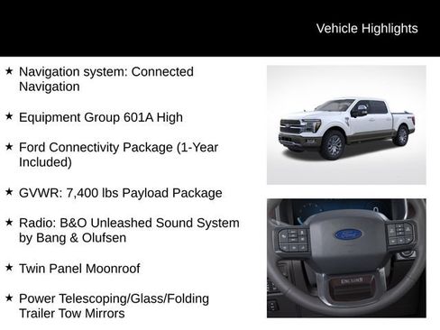 New 2026 Ford F150 King Ranch w/ Equipment Group 601A High AWD/4WD image 7