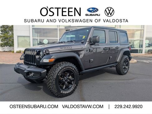 Used 2021 Jeep Wrangler Unlimited Sport image 1