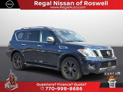 Certified 2020 Nissan Armada Platinum w/ Captain's Chairs Package