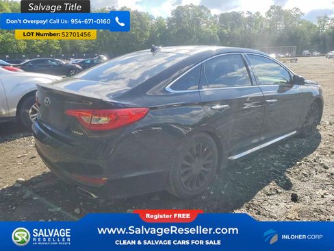 Used 2015 Hyundai Sonata Limited w/ Option Group 06 FWD image 4