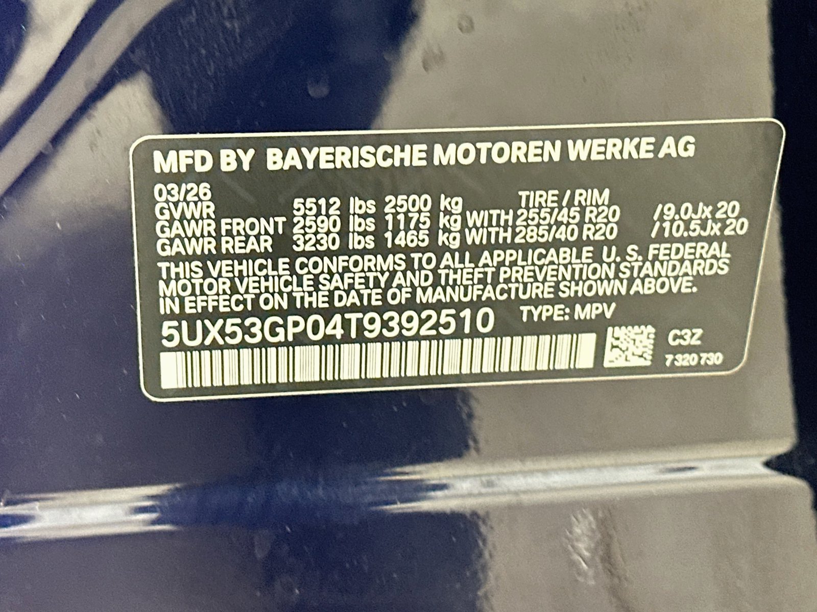Used 2026 BMW X3 xDrive30i w/ Premium Package AWD/4WD image 49