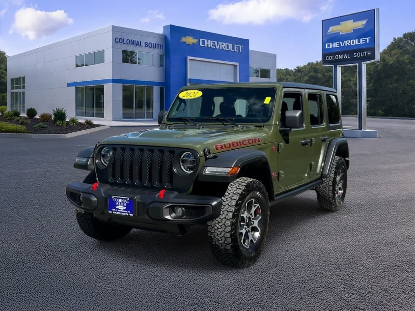 Used 2021 Jeep Wrangler Unlimited Rubicon AWD/4WD image 1
