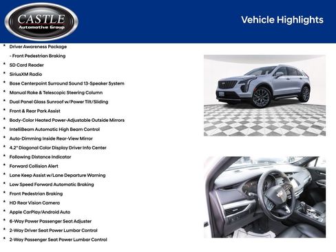 Used 2019 Cadillac XT4 Premium Luxury w/ Driver Awareness Package image 7