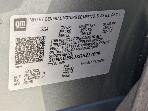 Certified 2024 Chevrolet Blazer EV LT AWD/4WD image 33