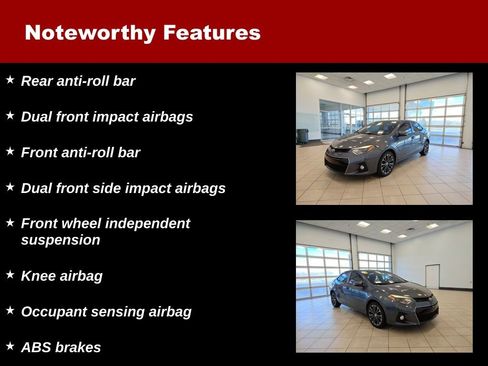 Used 2014 Toyota Corolla S Premium image 12