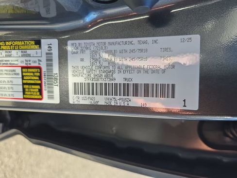 New 2026 Toyota Tundra SR image 34