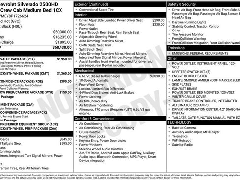 Used 2023 Chevrolet Silverado 2500 Custom w/ Custom Value Package image 35