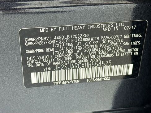 Used 2017 Subaru Forester 2.5i Limited AWD/4WD image 34