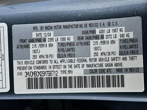 Used 2025 MAZDA CX-30 AWD 2.5 S w/ Preferred Package image 12