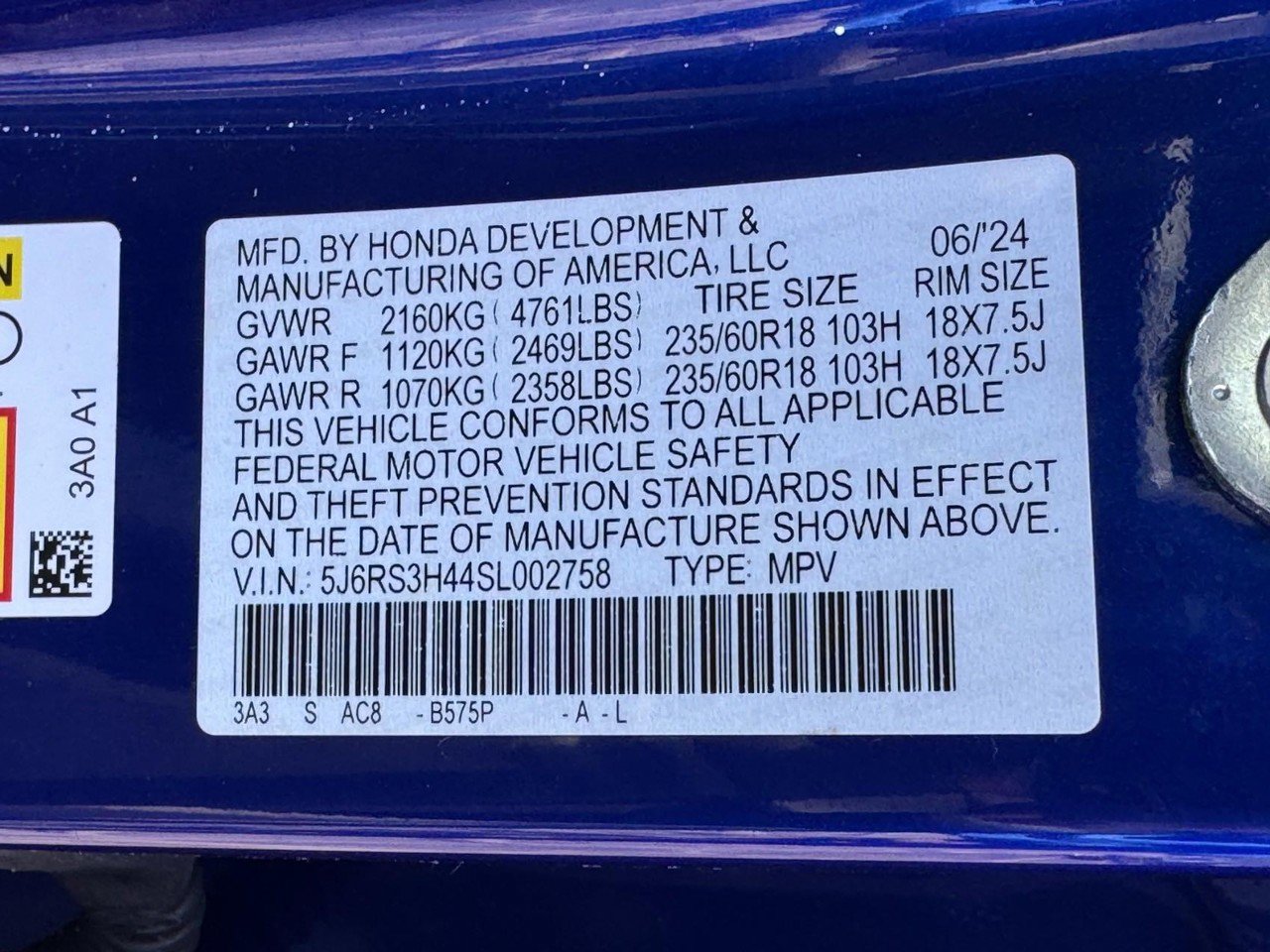 Certified 2025 Honda CR-V EX image 25
