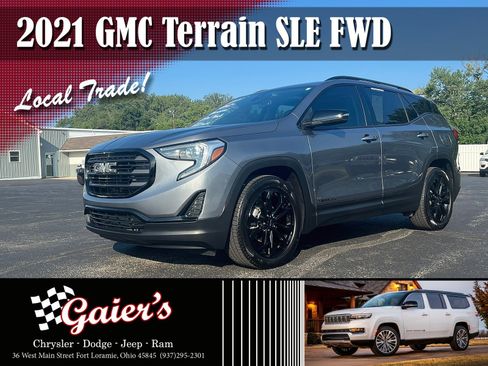 Used 2021 GMC Terrain SLE w/ Driver Convenience Package image 1