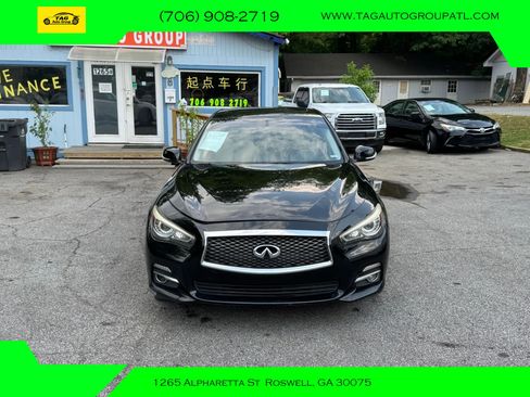 Used 2015 INFINITI Q50 Premium w/ Navigation Package RWD image 2