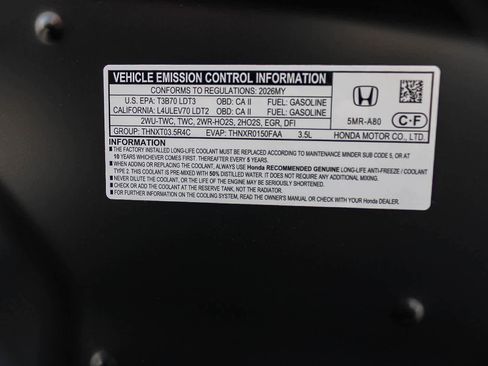 New 2026 Honda Odyssey EX-L image 14