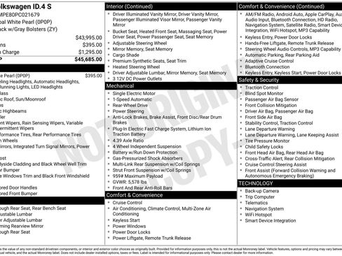 Certified 2023 Volkswagen ID.4 S RWD image 27