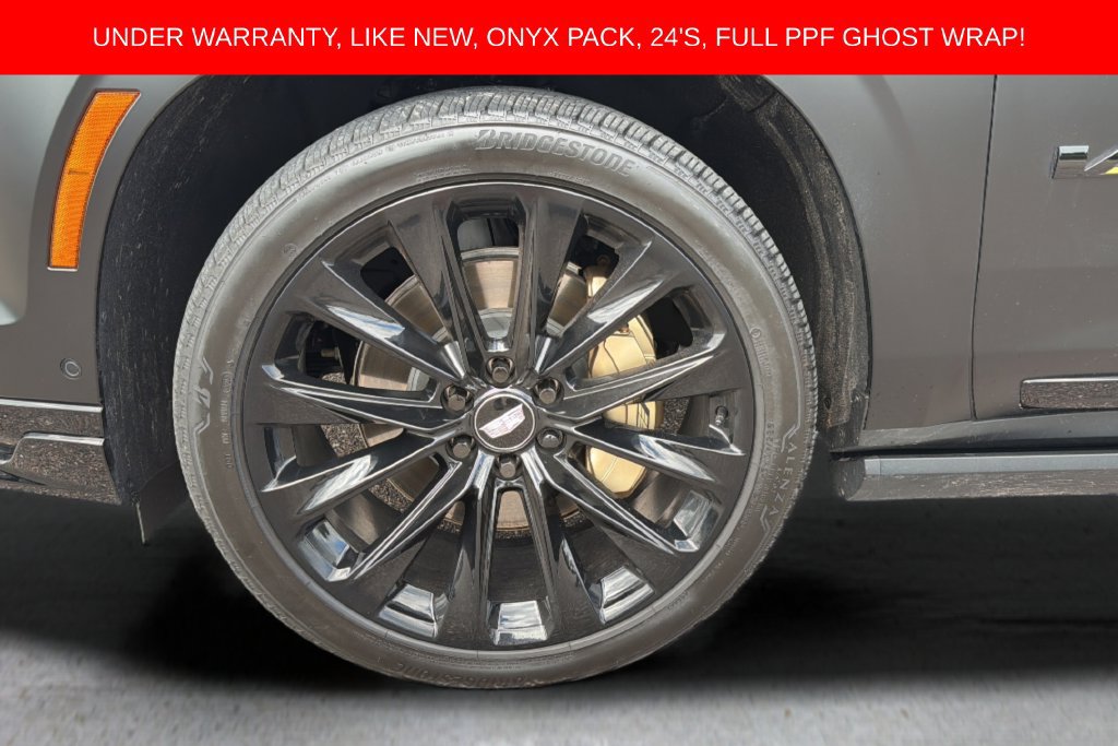 Used 2026 Cadillac Escalade V w/ LPO, ONYX Package AWD/4WD image 9