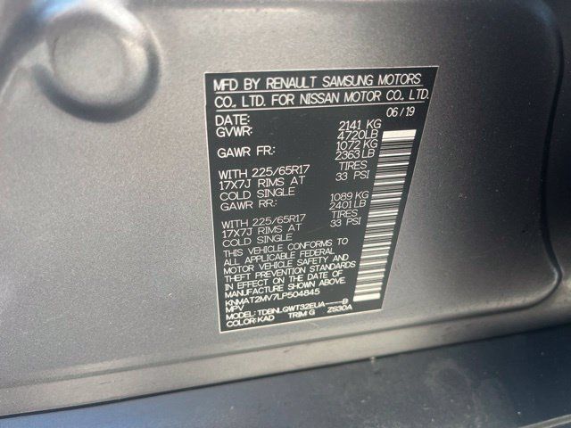 Used 2020 Nissan Rogue SV AWD/4WD image 21