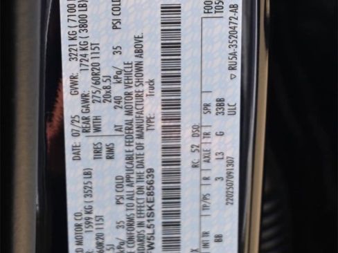 New 2025 Ford F150 Lariat w/ Equipment Group 501A Mid image 45