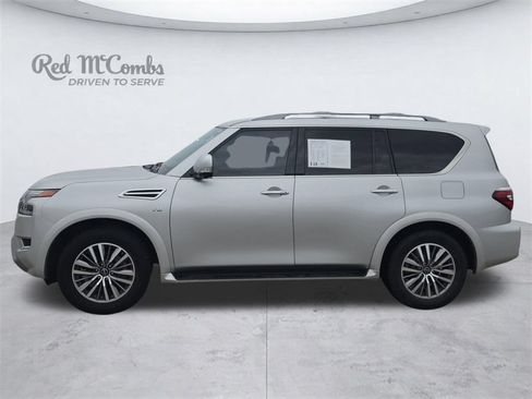 Used 2021 Nissan Armada SL w/ Captain's Chairs Package RWD image 2