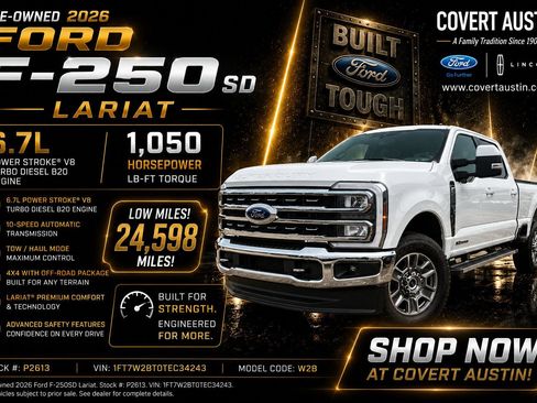 Certified 2026 Ford F250 Lariat AWD/4WD image 1