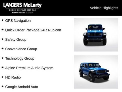 Used 2025 Jeep Wrangler Unlimited Rubicon w/ Safety Group AWD/4WD image 5