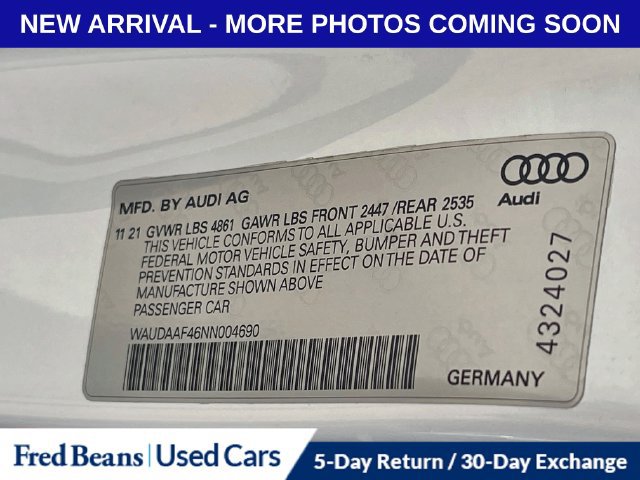 Used 2022 Audi A4 2.0T Premium AWD/4WD image 14