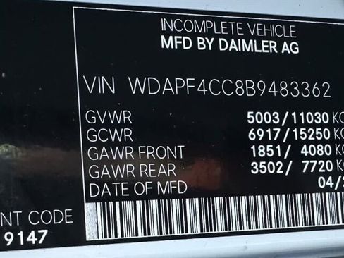 Used 2011 Mercedes-Benz Sprinter 3500 image 12