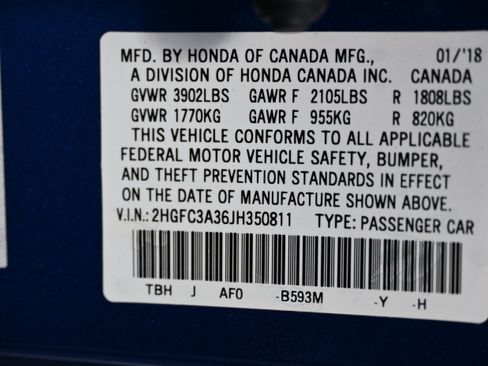 Used 2018 Honda Civic EX-T image 20