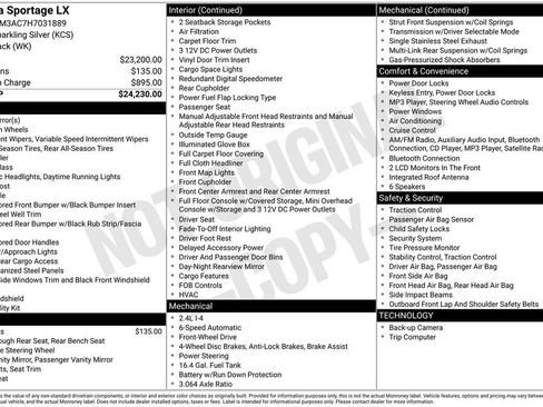 Used 2017 Kia Sportage LX image 6