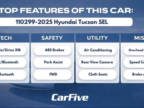 Used 2025 Hyundai Tucson SEL FWD image 33