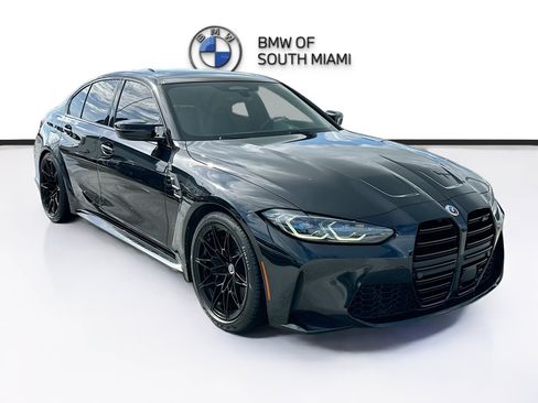Used 2022 BMW M3 Competition w/ Executive Package RWD image 1