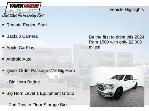 Certified 2024 RAM 1500 Big Horn AWD/4WD image 13