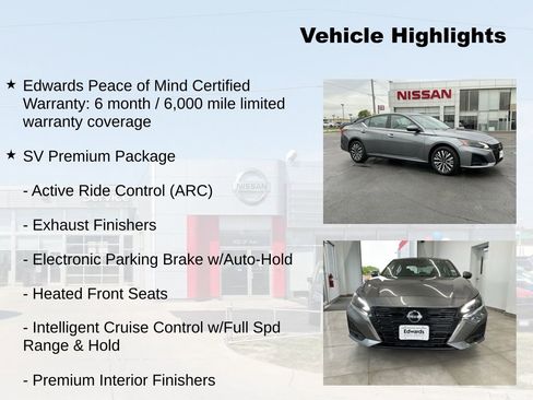 Used 2023 Nissan Altima 2.5 SV w/ SV Premium Package AWD/4WD image 7