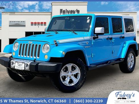 Used 2017 Jeep Wrangler Unlimited Sahara w/ Quick Order Package 24E Chief image 1