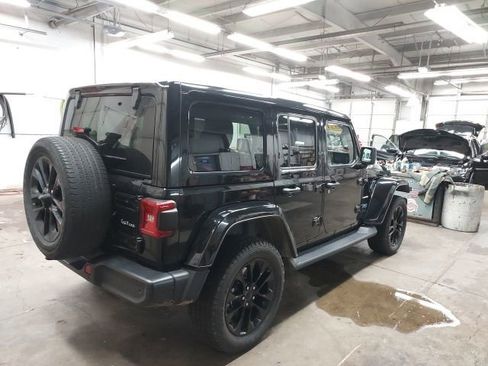 Used 2021 Jeep Wrangler Unlimited Sahara 4xe w/ Cold Weather Group image 3