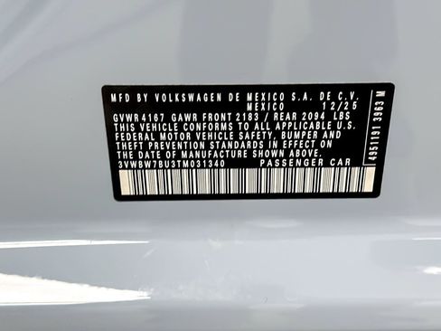New 2026 Volkswagen Jetta Sport FWD image 23
