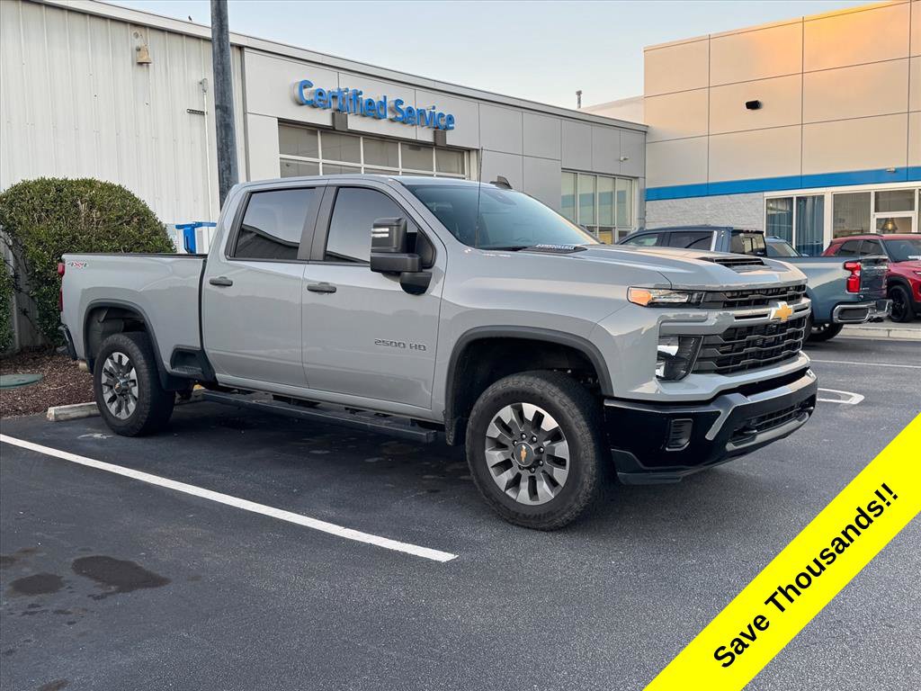 Used 2024 Chevrolet Silverado 2500 Custom w/ Custom Value Package AWD/4WD image 1