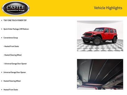 New 2026 Jeep Wrangler Unlimited Rubicon