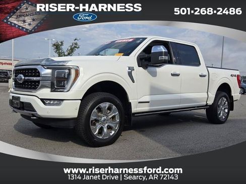 Certified 2021 Ford F150 Platinum w/ Equipment Group 701A High AWD/4WD image 1