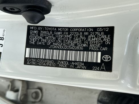Used 2012 Toyota Prius Three FWD image 35