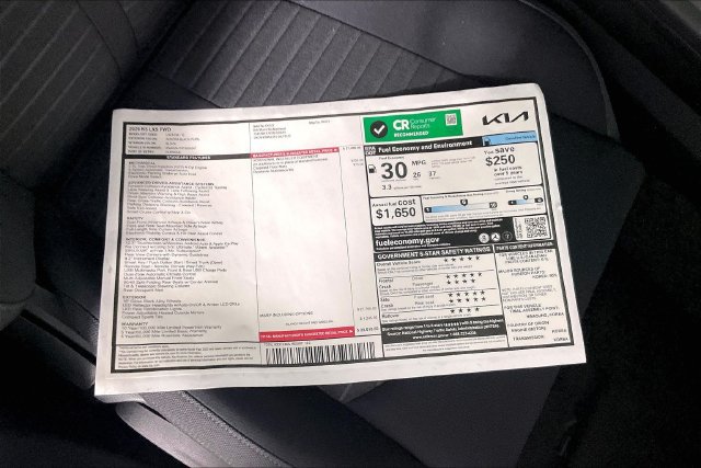 New 2026 Kia K5 LXS FWD image 14