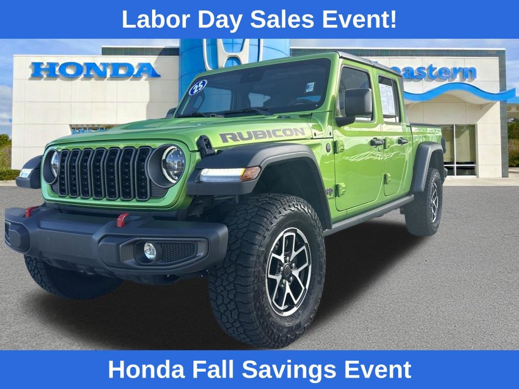 Used 2025 Jeep Gladiator Rubicon w/ Safety Group AWD/4WD 360° Tour