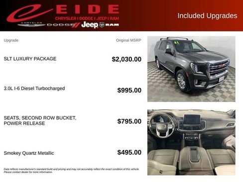 Used 2021 GMC Yukon SLT w/ SLT Luxury Package AWD/4WD image 13