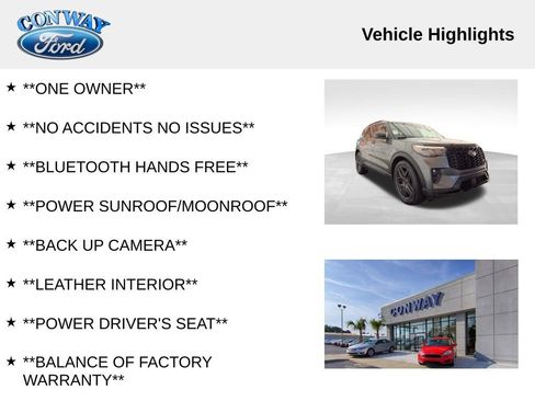 Used 2025 Ford Explorer ST image 2