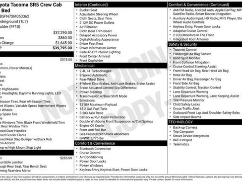 Used 2025 Toyota Tacoma SR5 image 5