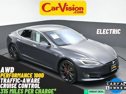 Used 2018 Tesla Model S P100D AWD/4WD image 1