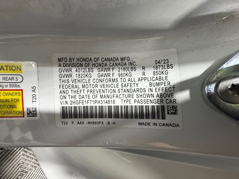 Used 2023 Honda Civic EX image 25