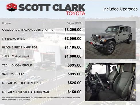 Used 2018 Jeep Wrangler Unlimited Sport S AWD/4WD image 4