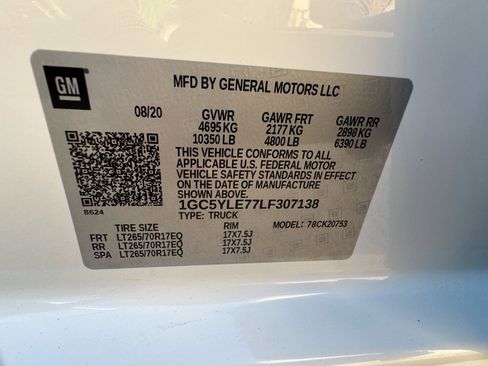 Used 2020 Chevrolet Silverado 2500 W/T w/ WT Fleet Convenience Package image 33