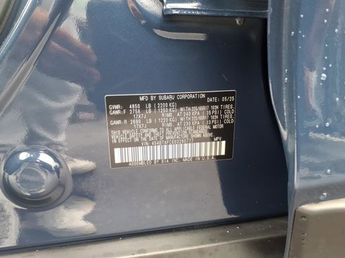 Certified 2025 Subaru Outback Premium AWD/4WD image 28