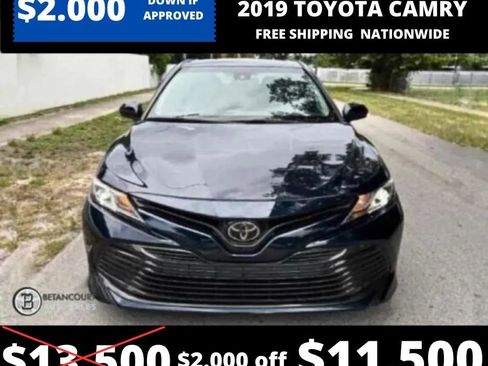 Used 2019 Toyota Camry LE image 2